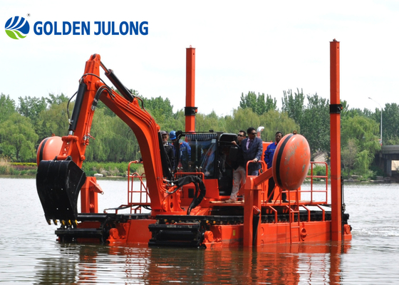 Crawler Type JLAME450 Watermaster Amphibious Dredger Multi Function For Easy Operation