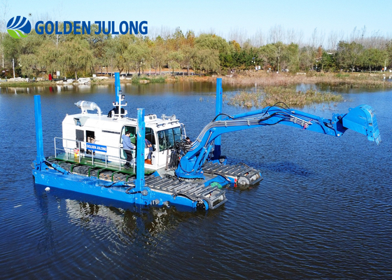 JLAME450 Amphibious Dredger With Crawler
