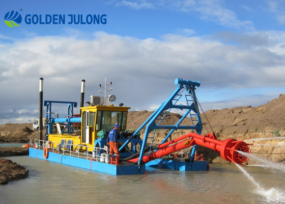 Customizable Sand Mining Machine  Jet Suction Dredger For River Dredging Project