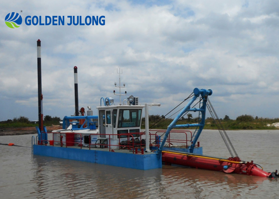 Full Hydraulic River Sand Pumping Ihc Cutter Suction Dredger 500 m3/h JLCSD200