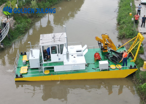 Multi Functional JLWB400 Work Boat Customized 1.2 M Draft