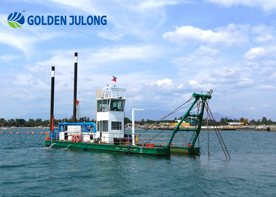 Hydraulic Cutter Suction Dredger For Easy Operation And Transport River Dredging Equipment JLCSD200