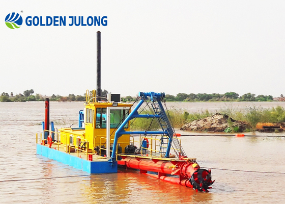 Hydraulic Cutter Suction Dredger For Easy Operation And Transport River Dredging Equipment JLCSD200