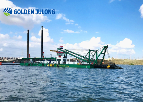 Short Delivery Time River Sand Dredging Machine JULONG JLCSD500 Csd Dredger