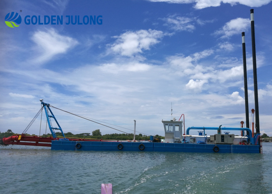 Good Adaptability Cutter Dredger To Different Working Conditions JLCSD650 18 m Dredging Ship