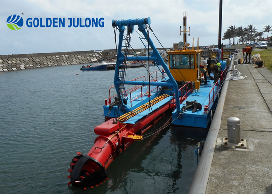 800m3/h Dredger Boat JLCSD250 Cutter Suction Dredger Efficiently Dredging Different Types Of Sand Mud Clay
