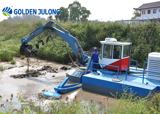JULONG Amphibious Dredger for Low Cost Procurement and Accessory Processing JLAMD600