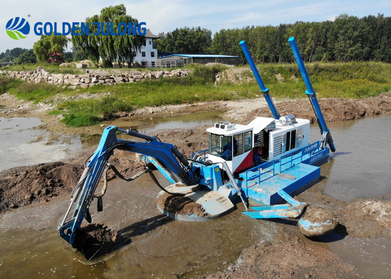 JULONG Amphibious Dredger for Low Cost Procurement and Accessory Processing JLAMD600