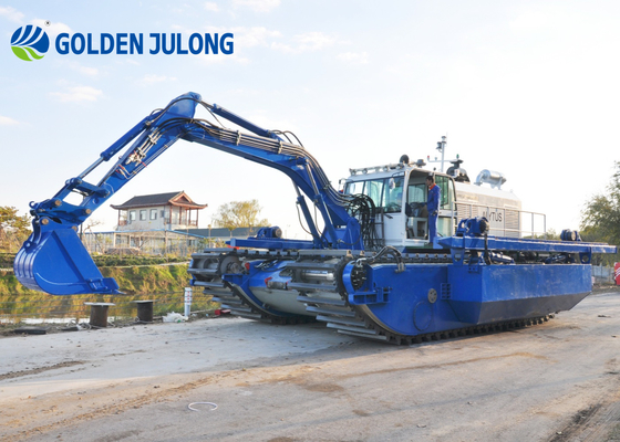 JLAME450 Amphibious Dredger With Crawler