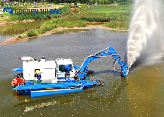 JLAME450 Amphibious Dredger With Crawler