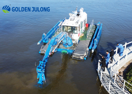 JLAME200 Amphibious Dredger Crawler Type with 5 m Dredging Depth