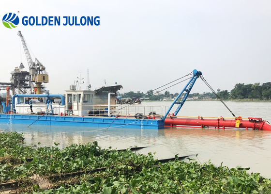 14 M JLCSD500 Sand Dredging Boat With Long Duration Julong Dredger