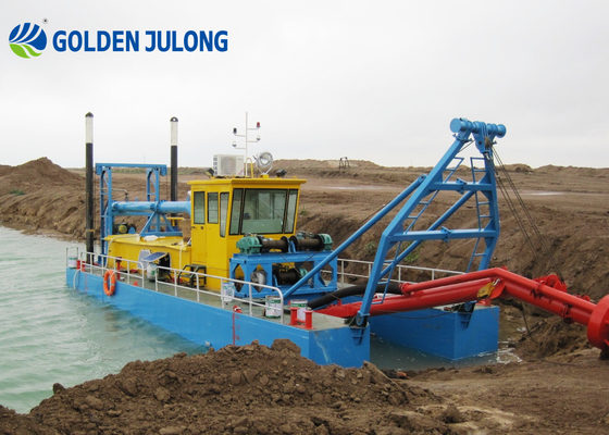 Customizable Sand Mining Machine  Jet Suction Dredger For River Dredging Project