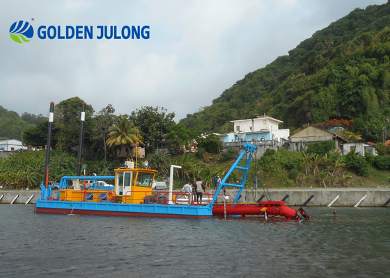 2024 High Capacity Cutter Suction julong dredger for Inland River Dredging and Cleaning