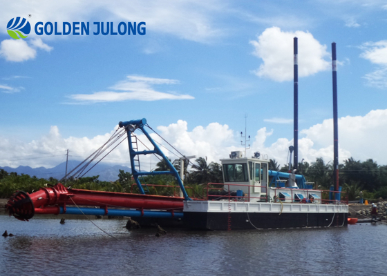 Reliable And Efficient River Dredger For Sale JLCSD400 Sand Dredger Ship 2500 m3/h