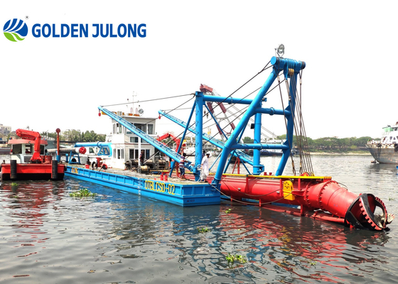 Efficient JLCSD400 Cutter Suction Dredger River Dredging Machine with Diesel Engine
