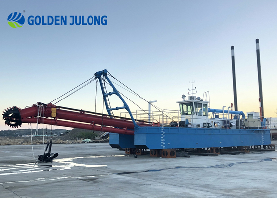 Efficient JLCSD400 Cutter Suction Dredger River Dredging Machine with Diesel Engine