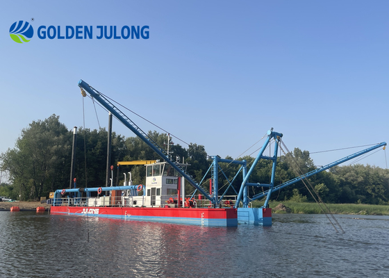 Efficient JLCSD400 Cutter Suction Dredger River Dredging Machine with Diesel Engine