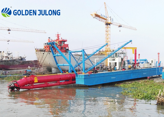 Customized River Sand Dredger 3500 M3/H Cutter Suction Dredger Equipment From JULONG Brand
