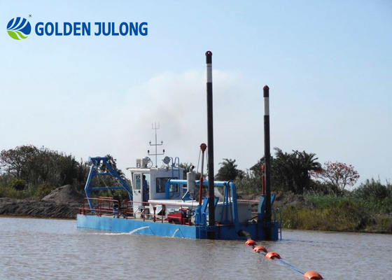 Full Hydraulic River Sand Pumping Ihc Cutter Suction Dredger 500 m3/h JLCSD200