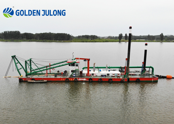 JLCSD650 Cutter Sand Dredge For Sale With Dredging Depth Of 18m Customized By JULONG