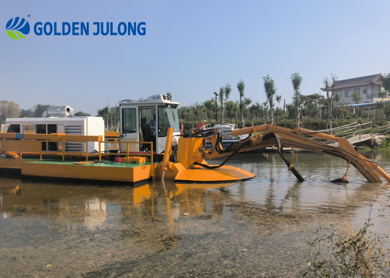 900m3/H Amphibious Dredger Shallow Watermaster Dredger For River Lake Channel