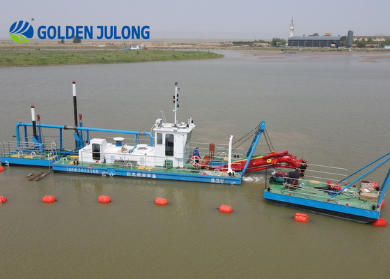 559 Kw Sand River Dredging Equipment 1400 M3/Hr JLCSD300 csd dredger