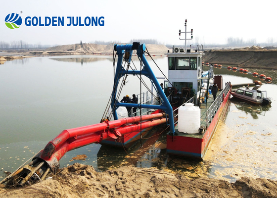 Jet Suction Dredger With Stable Performance Dredging Machinery Modular Design