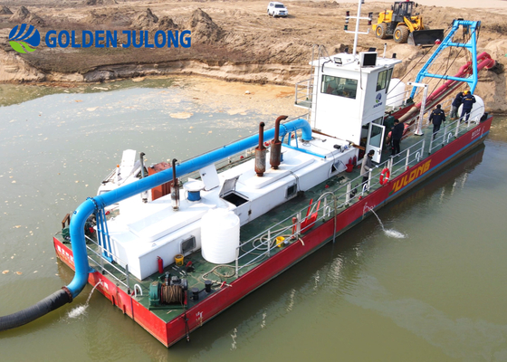 Jet Suction Dredger With Stable Performance Dredging Machinery Modular Design
