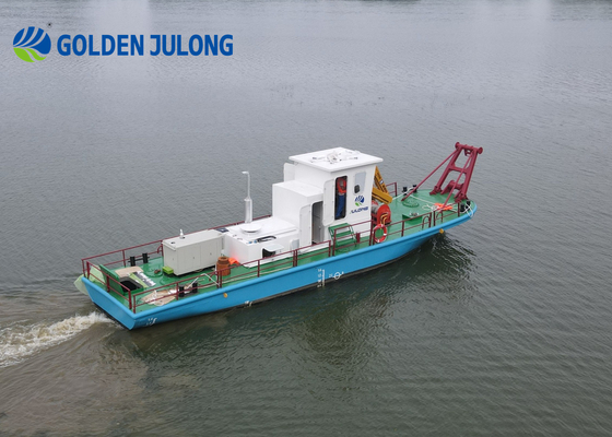 Multi Functional JLWB400 Work Boat Customized 1.2 M Draft