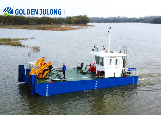 Multi Functional JLWB400 Work Boat Customized 1.2 M Draft