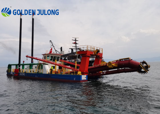 JULONG Dredger JLCSD500 독일 시멘스 PLC 제어 시스템과 함께 절단 흡수 Dredger