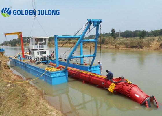 Hydraulikkanal Häfen Fluss See Baggermaschine JLCSD300 Schneider Saugbagger