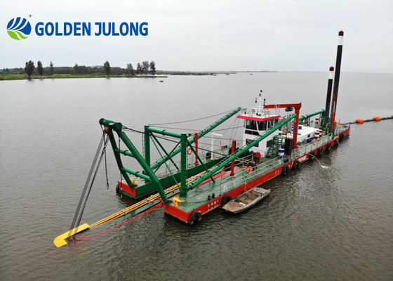 Máy đào cát lớn Tàu đào cát 5000 m3/h được sử dụng để đào cát trên biển