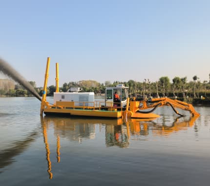The Most Popular Dredger for Shallow Water