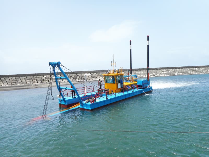 JLCSD200 Sand Dredger Pump Capacity 500 M3/hr dredging depth 6.0 m