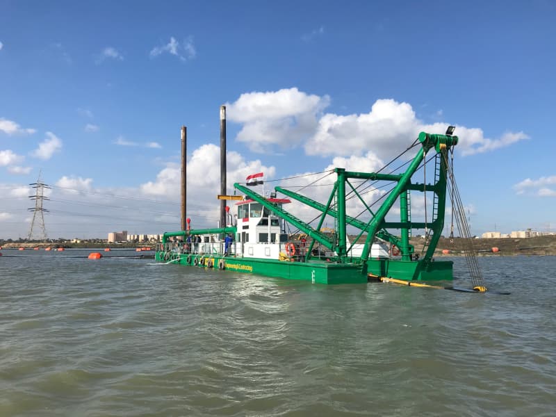 JLCSD500 20 Inch Hydraulic Cutter Suction Dredger 4000 m3/h for Dredging & Mining
