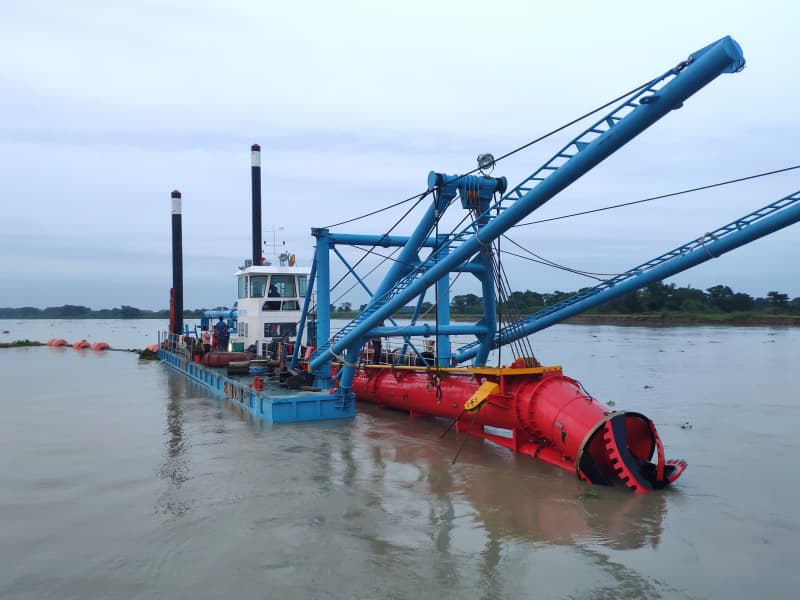 JLCSD500 20 Inch Hydraulic Cutter Suction Dredger 4000 m3/h for Dredging & Mining