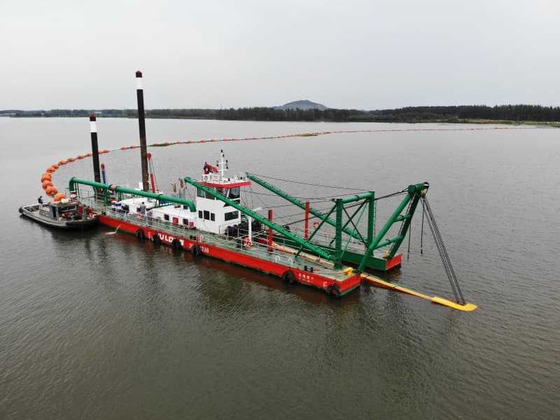 JLCSD500 20 Inch Hydraulic Cutter Suction Dredger 4000 m3/h for Dredging & Mining