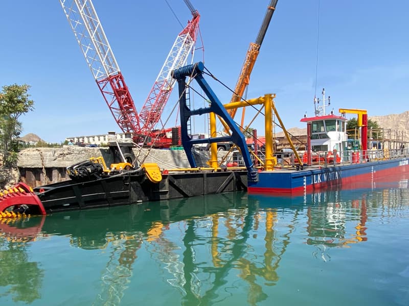 JLCSD650 26 Inch Modular Cutter Head Dredger 6000 m3/h for River Lake Sea Port Dredging