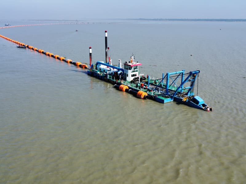 JLCSD650 26 Inch Modular Cutter Head Dredger 6000 m3/h for River Lake Sea Port Dredging