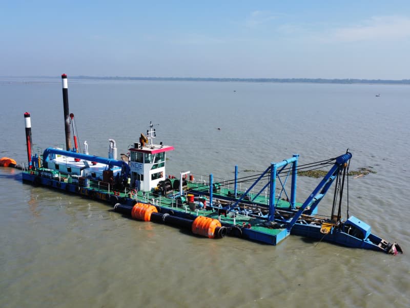 JLCSD650 26 Inch Modular Cutter Head Dredger 6000 m3/h for River Lake Sea Port Dredging
