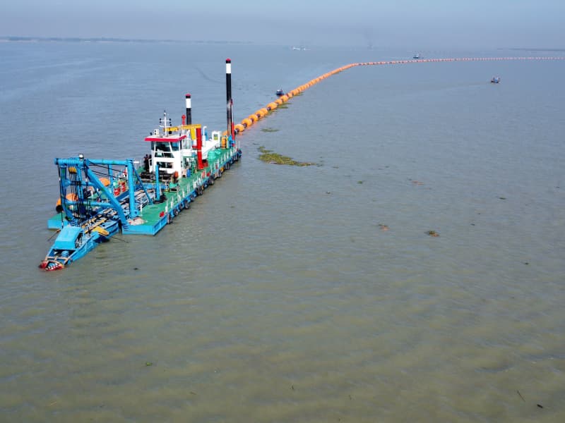 JLCSD650 26 Inch Modular Cutter Head Dredger 6000 m3/h for River Lake Sea Port Dredging