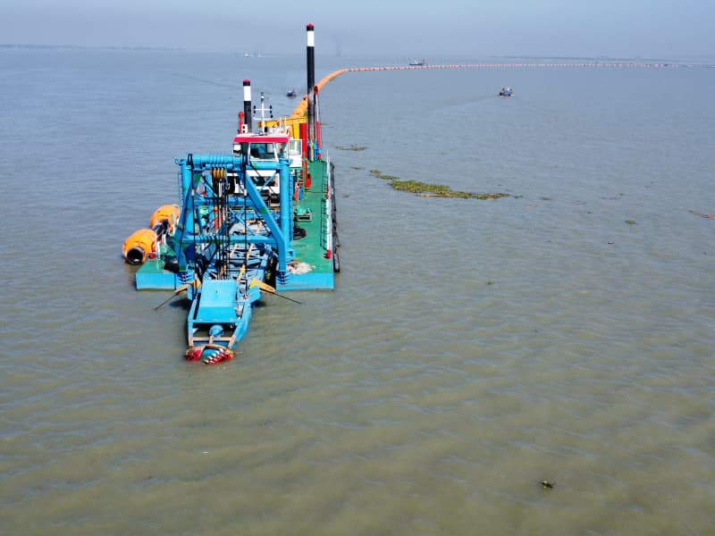 JLCSD650 26 Inch Modular Cutter Head Dredger 6000 m3/h for River Lake Sea Port Dredging