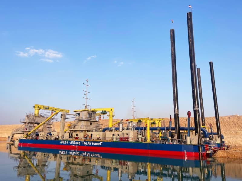 JLCSD750 Big Cutter Head Suction Dredger 8000 m3/h for Sea River Lake Dredging and Mining