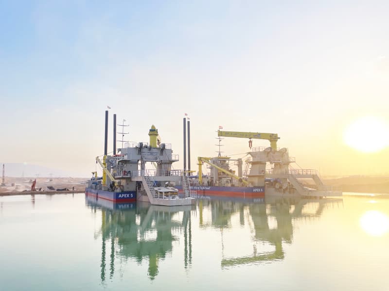 JLCSD750 Big Cutter Head Suction Dredger 8000 m3/h for Sea River Lake Dredging and Mining