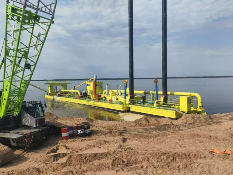 Submersible Pump Dredger Sand Cutter Suction Dredger for Deeper Dredging Depth