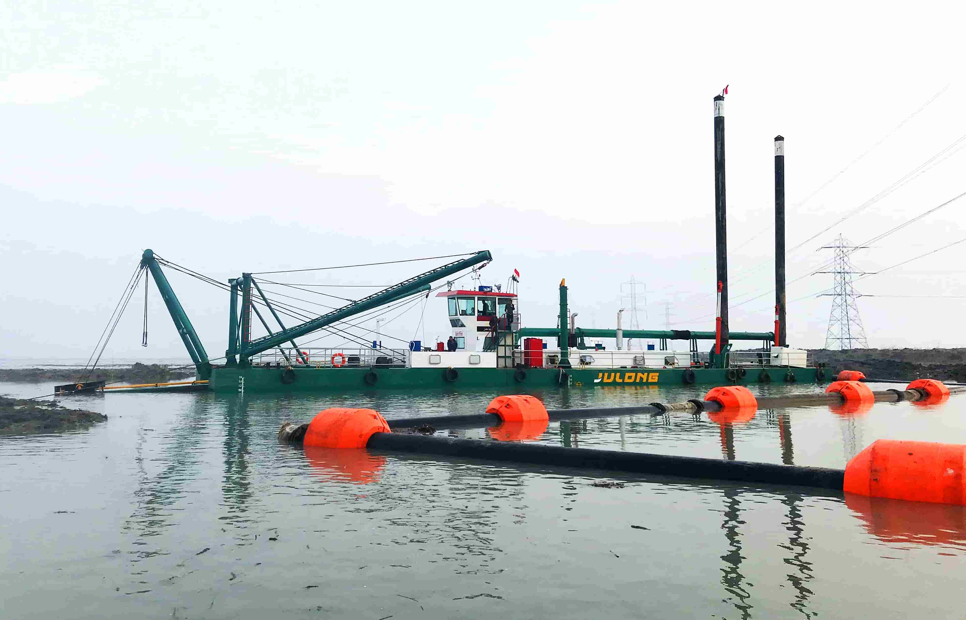 Electric Power Sand Mining Dredger Cutter Suction Dredger for River Lake Sea Port Project