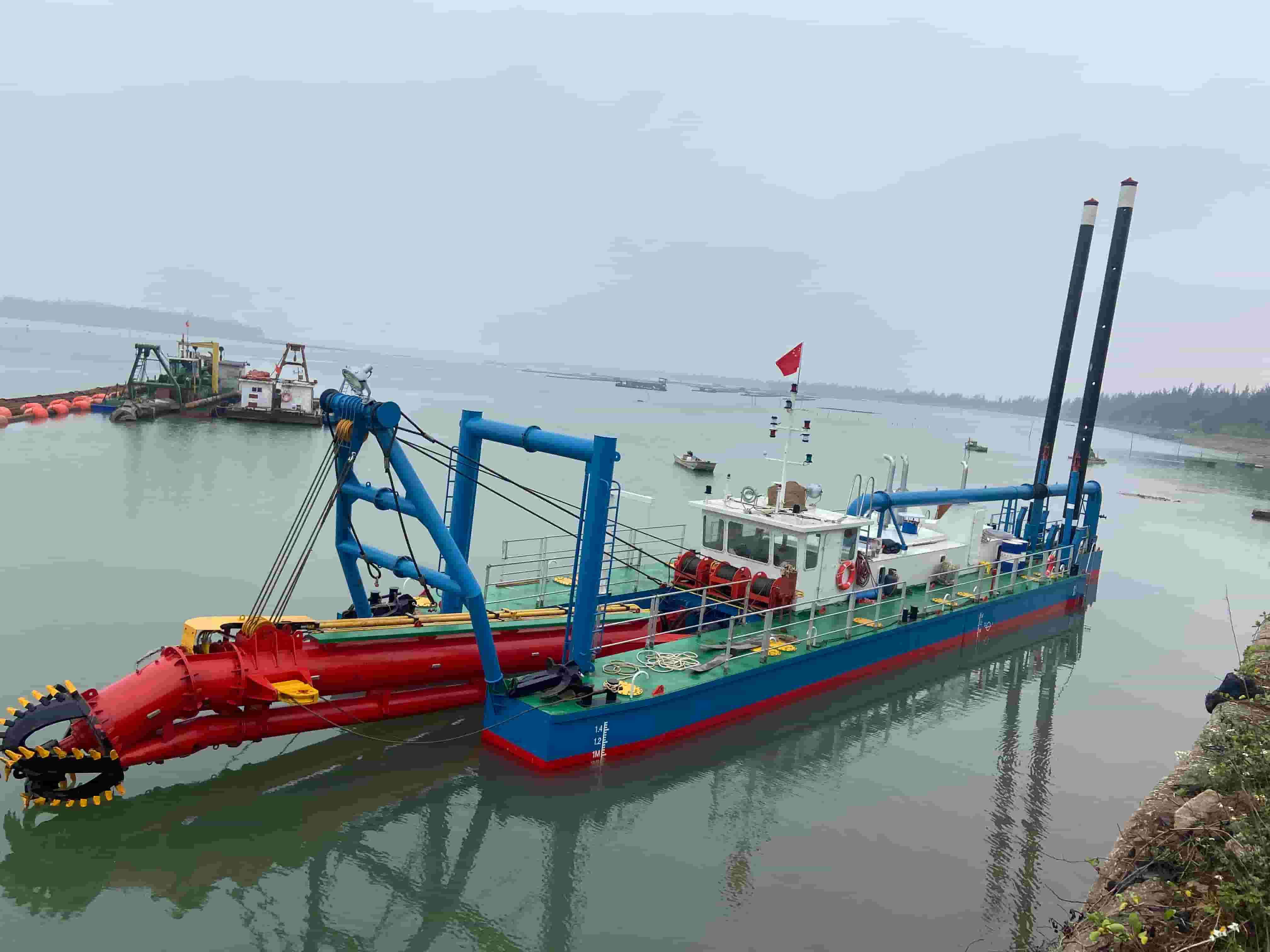 Electric Power Sand Mining Dredger Cutter Suction Dredger for River Lake Sea Port Project