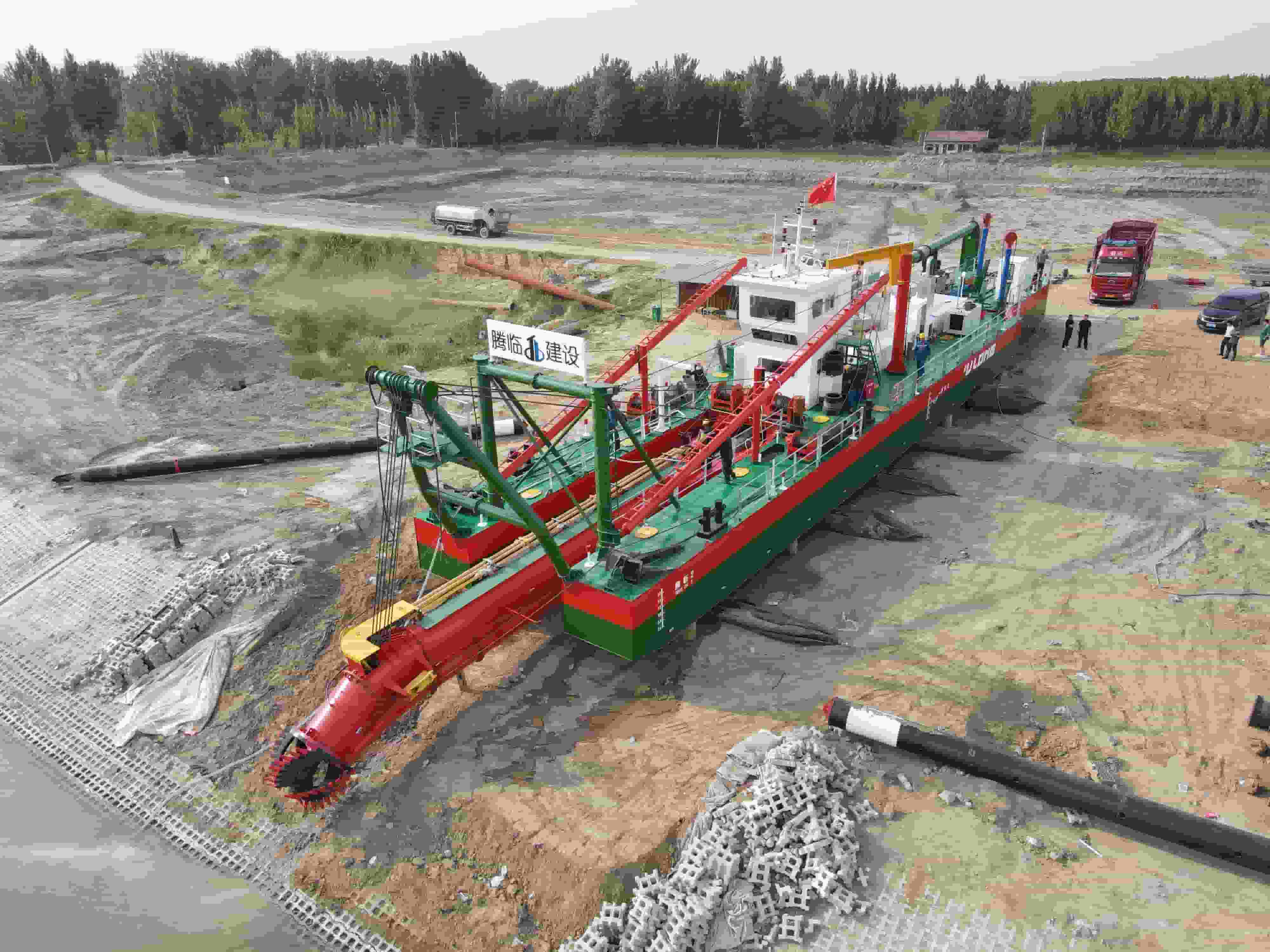 Electric Power Sand Mining Dredger Cutter Suction Dredger for River Lake Sea Port Project